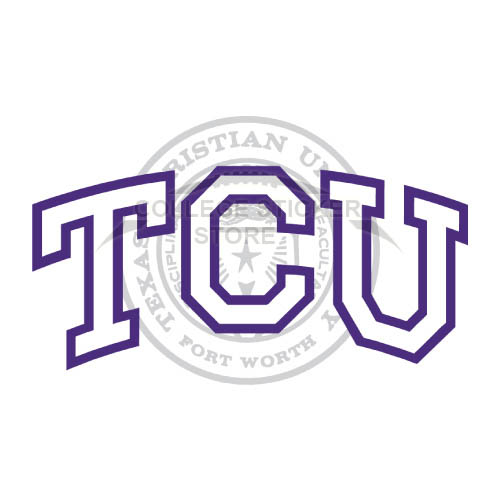 Homemade TCU Horned Frogs Iron-on Transfers (Wall Stickers)NO.6436